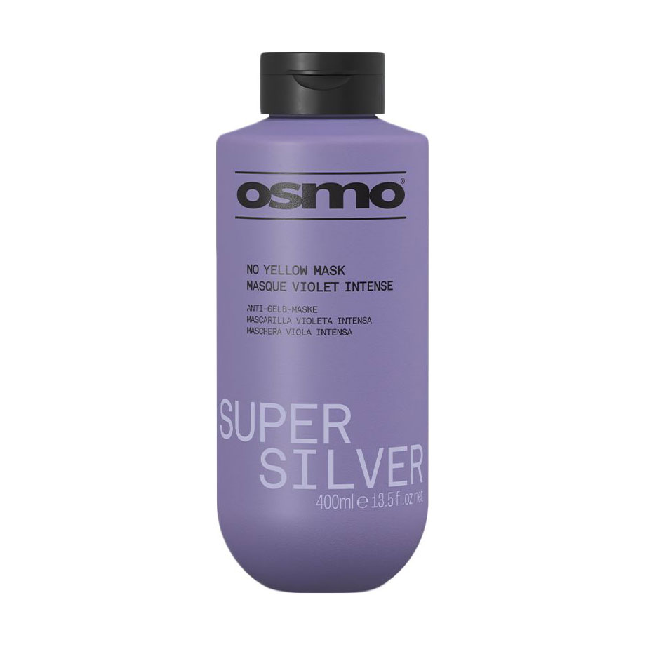 Маска Osmo Super Silver No Yellow Mask  проти жовтизни пофарбованого, світлого та натурального волосся, 400 мл