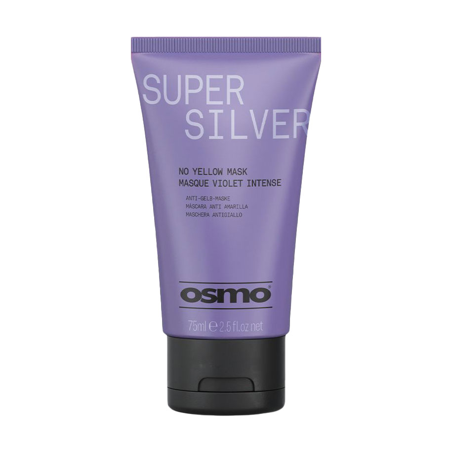 Маска Osmo Super Silver No Yellow Mask  проти жовтизни пофарбованого, світлого та натурального волосся, 75 мл
